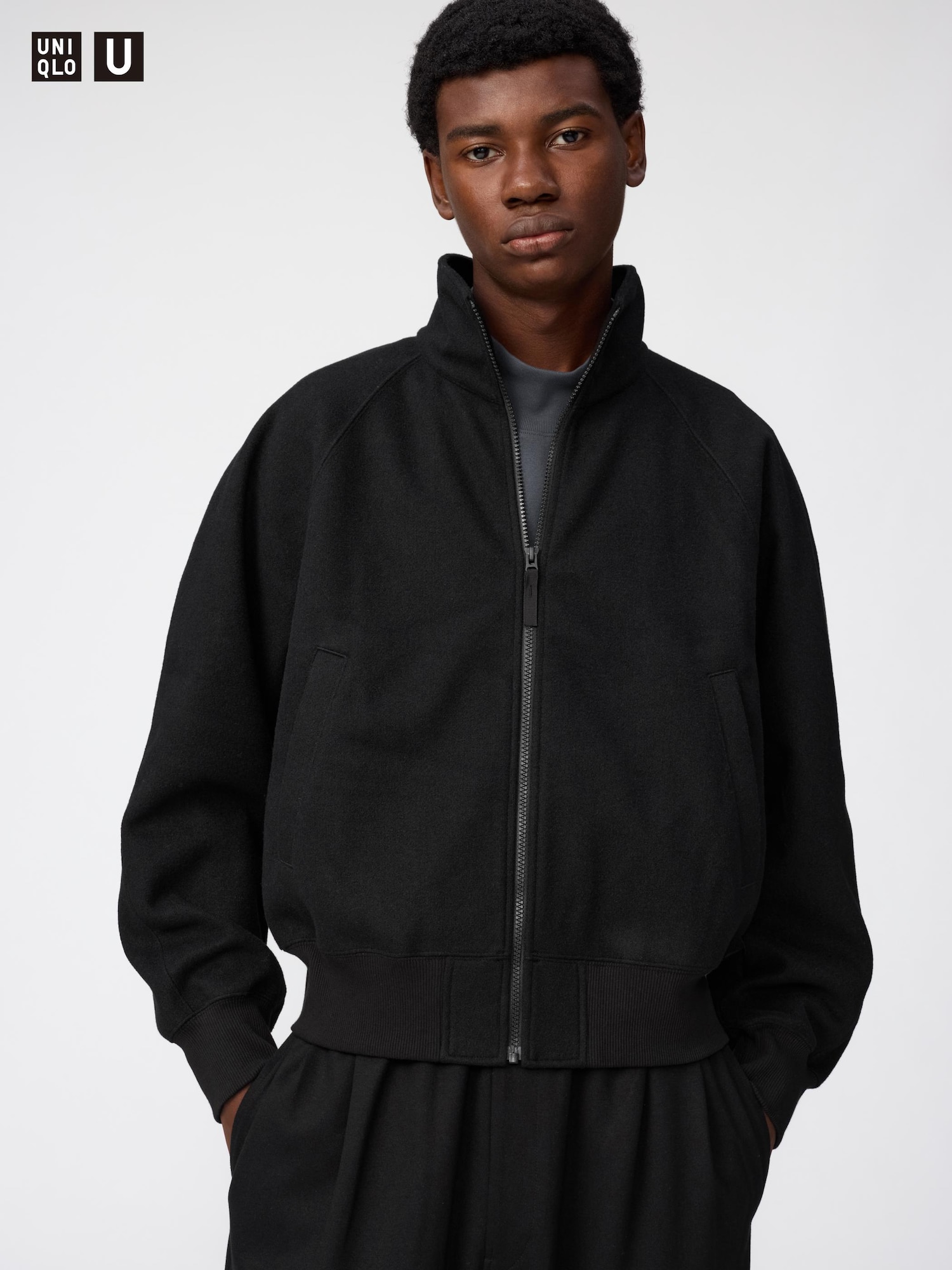 Блузка с полной молнией — UNIQLO