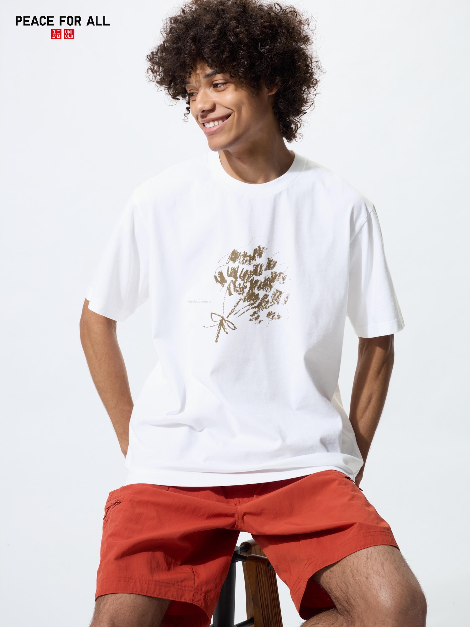 Футболка PEACE FOR ALLT/Кэнго Кума — UNIQLO