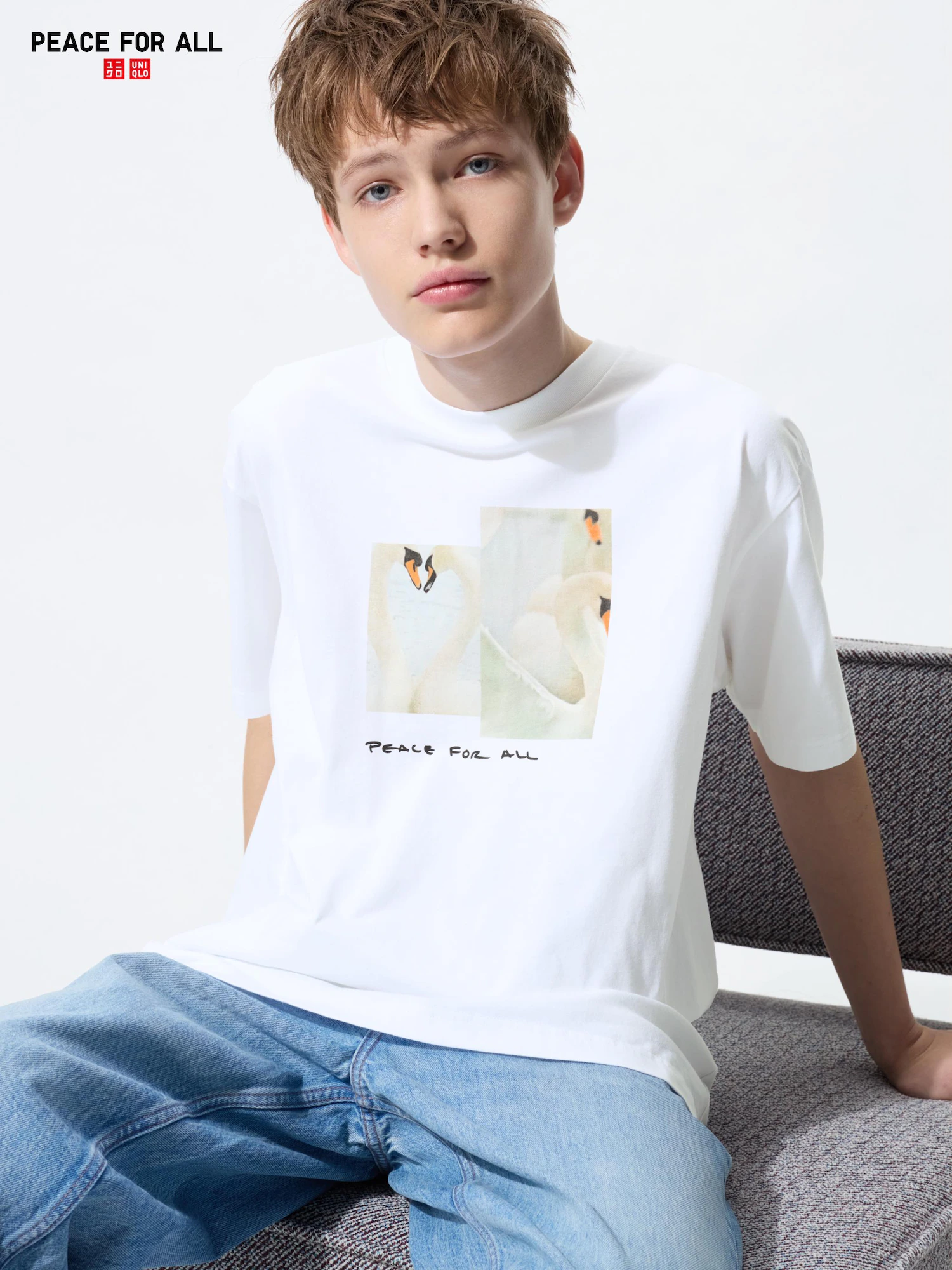 PEACE FOR ALL футболка/София Коппола — UNIQLO