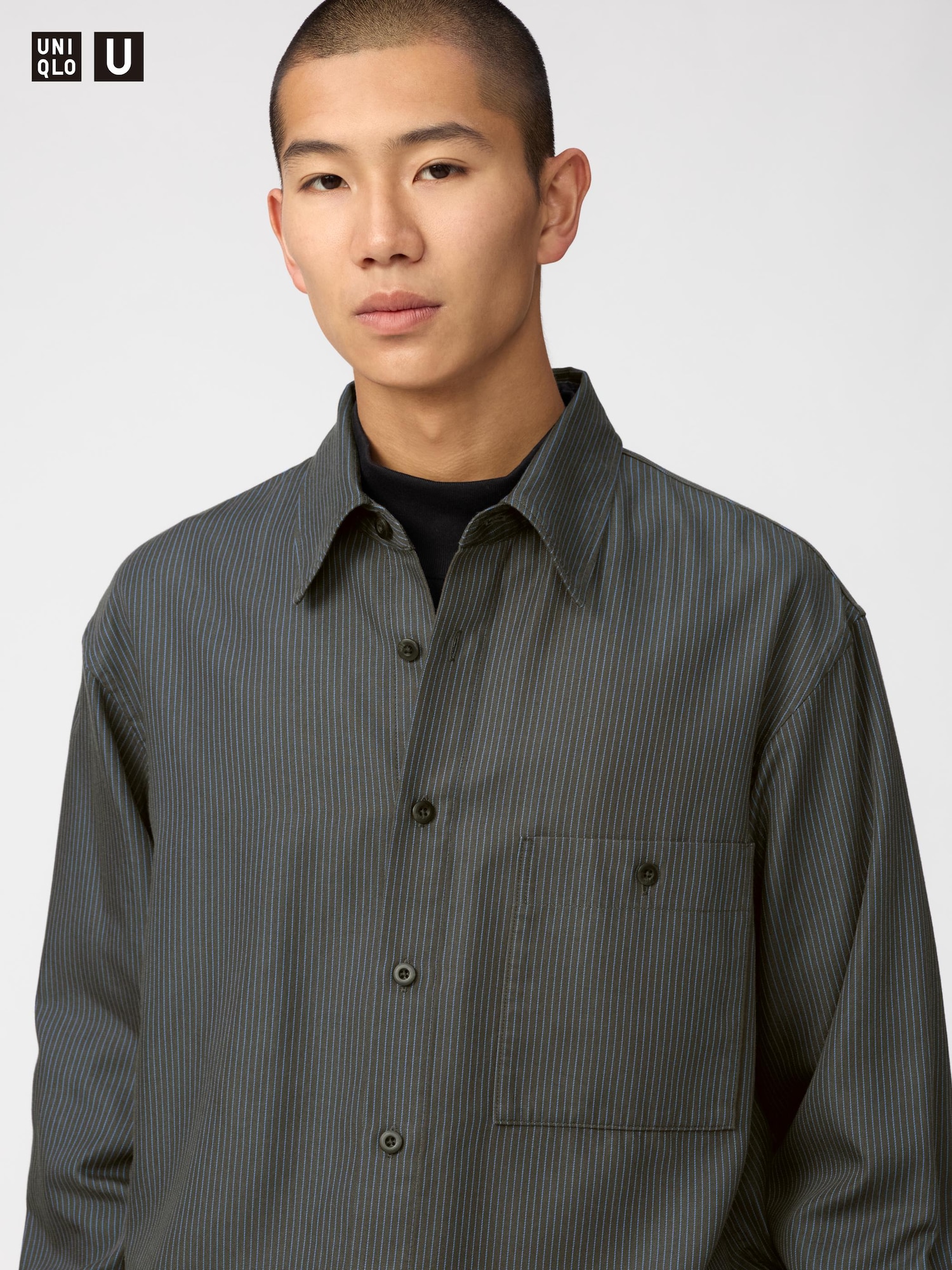 Drape рубашка — UNIQLO