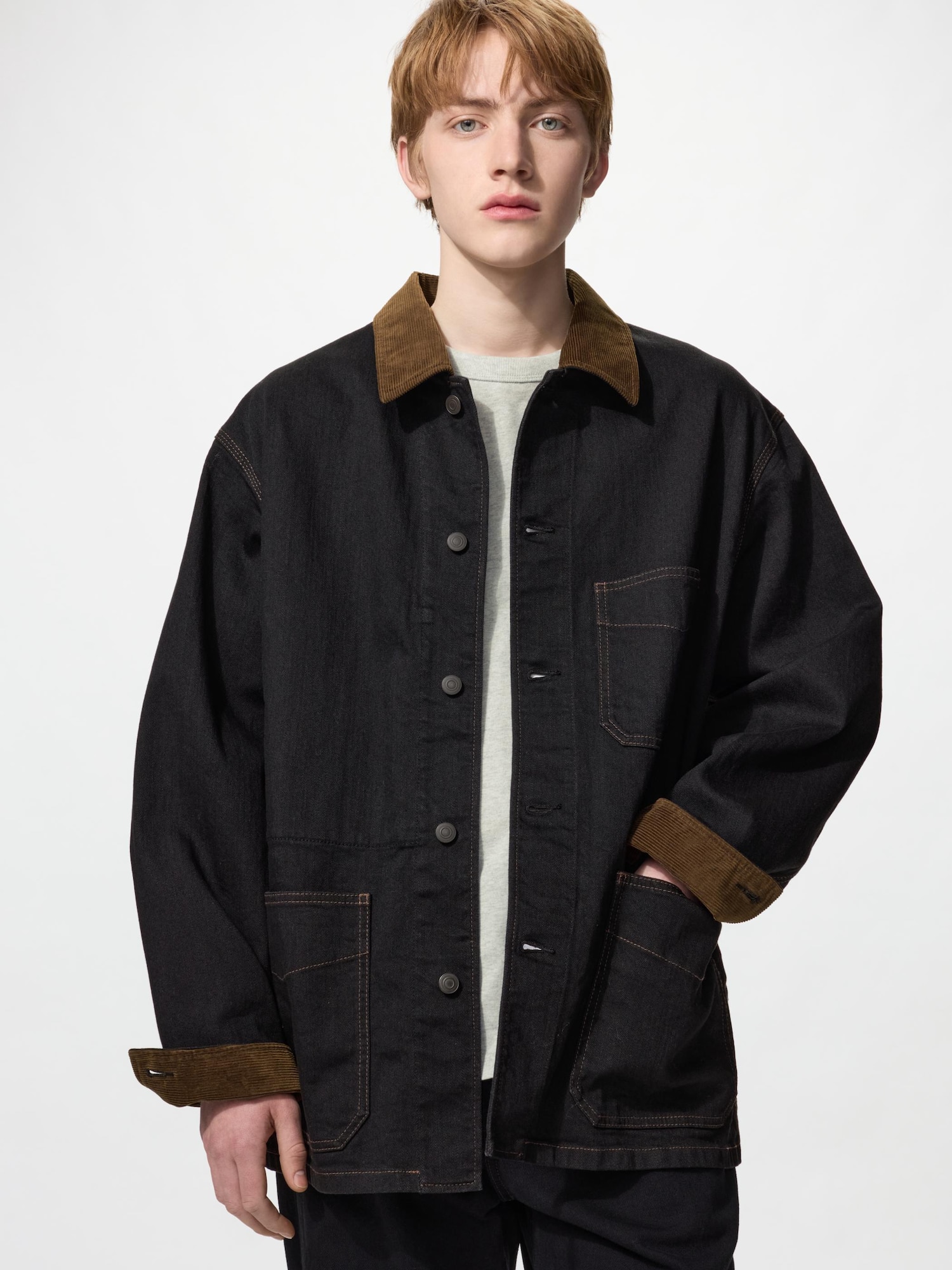 комбинезон/джинсовая ткань — UNIQLO