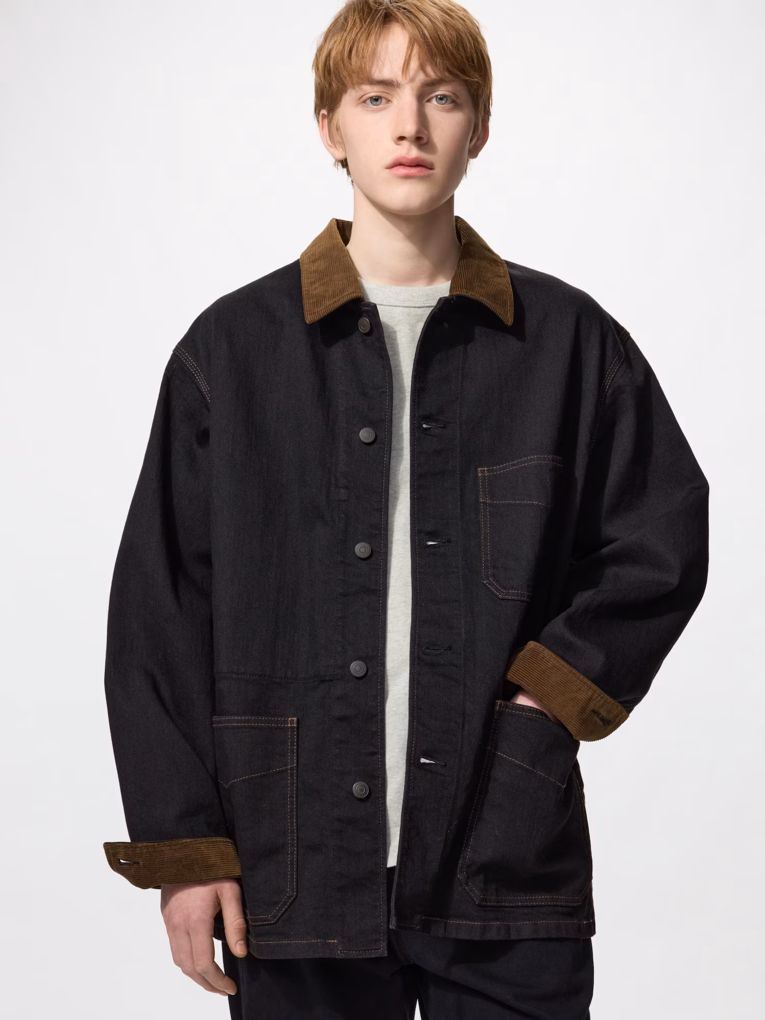 комбинезон/джинсовая ткань — UNIQLO