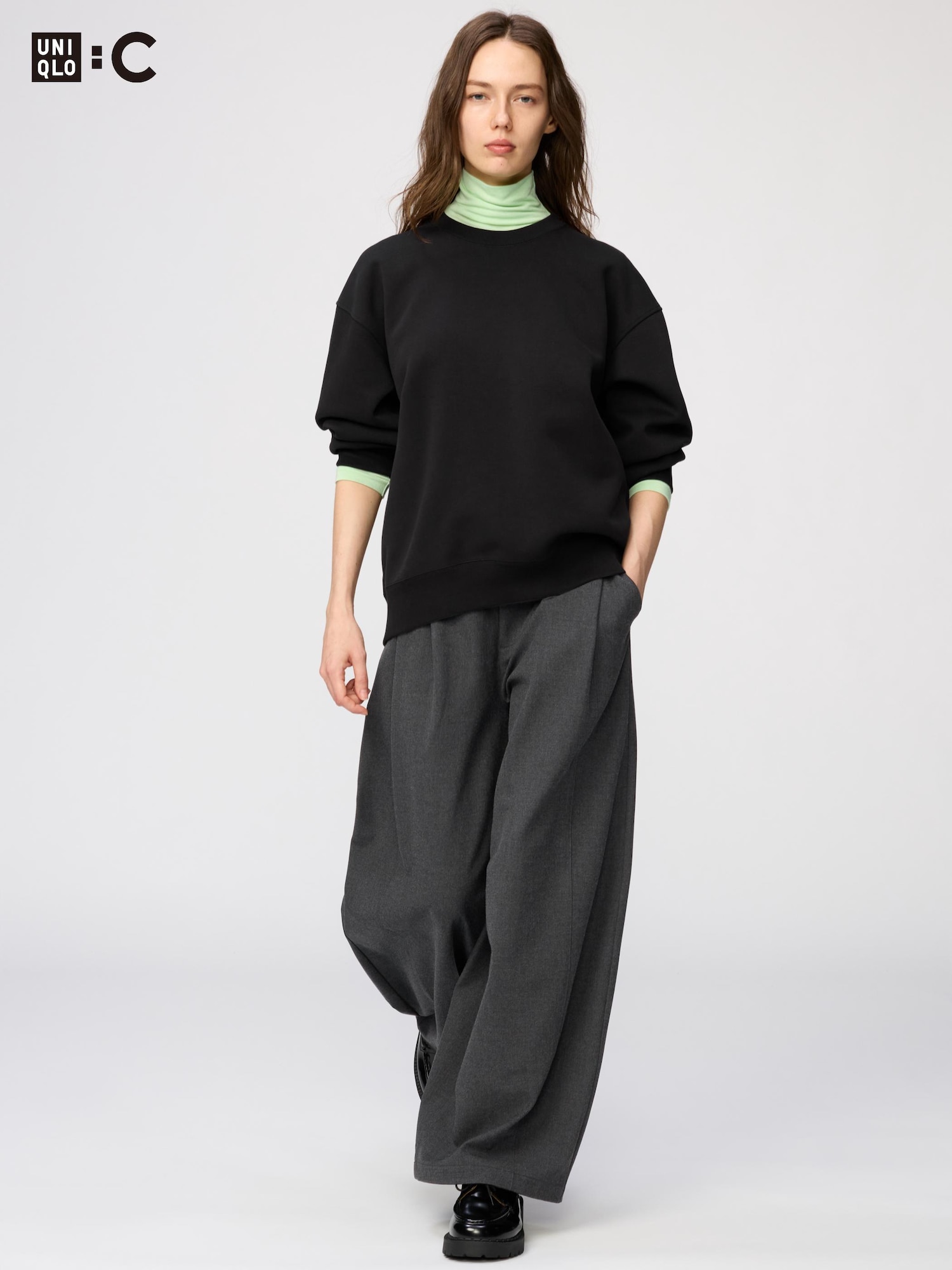 Объемные брюки — UNIQLO