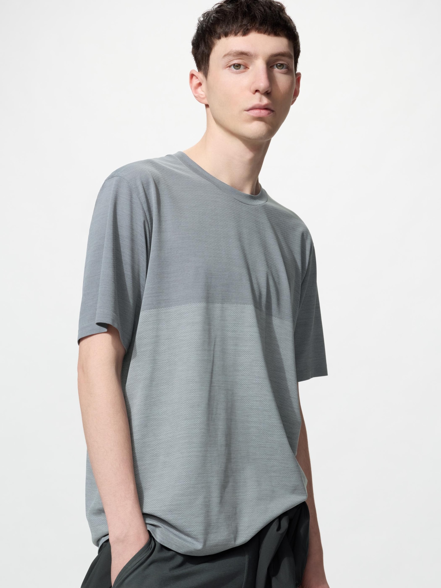 Футболка Dry EX колорблок — UNIQLO