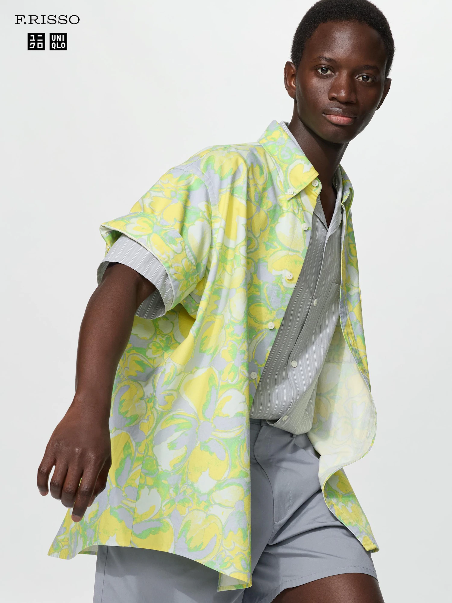 Оверсайз оксфордская рубашка — UNIQLO