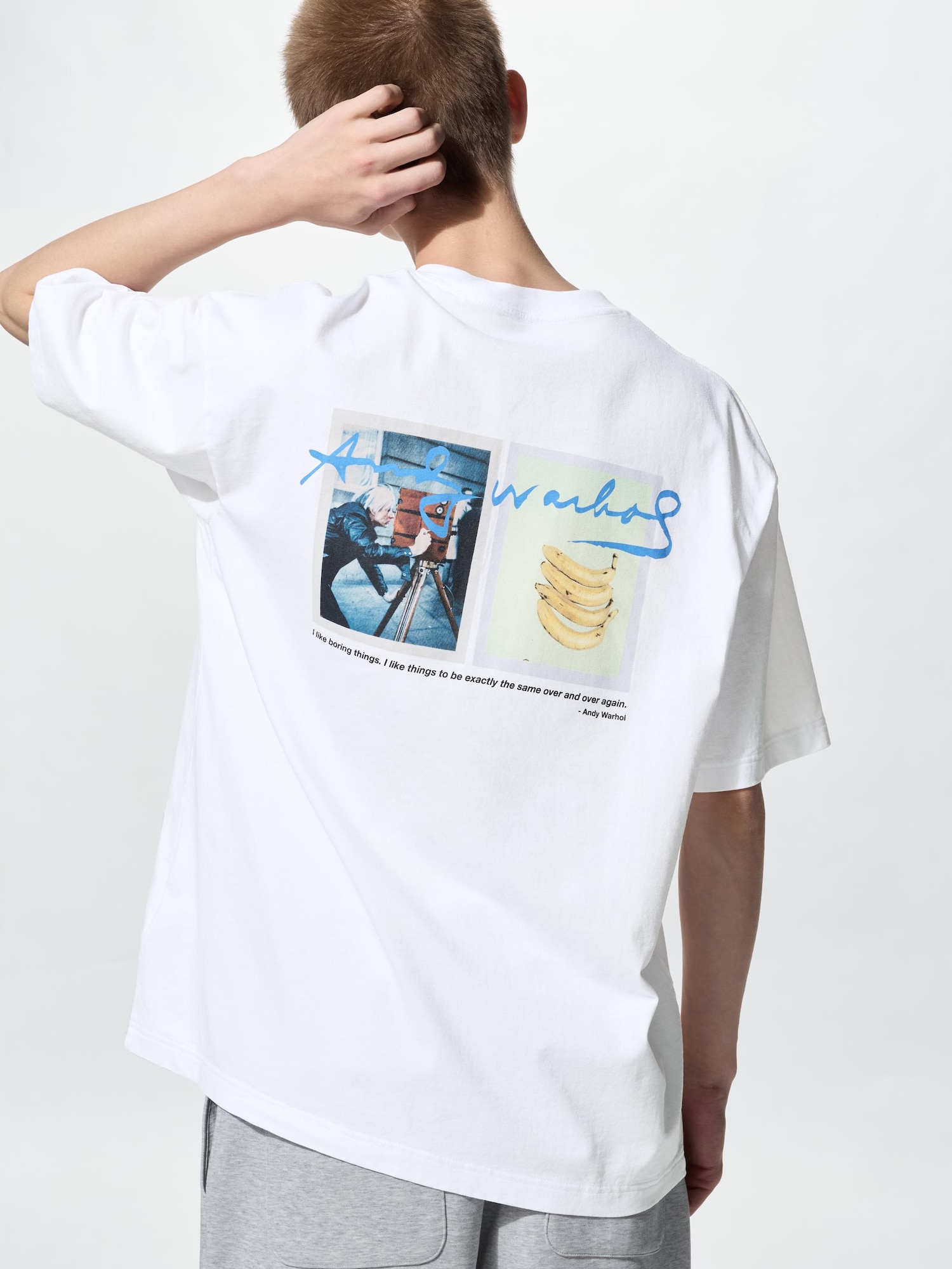 Andy Warhol UT свободного кроя — UNIQLO