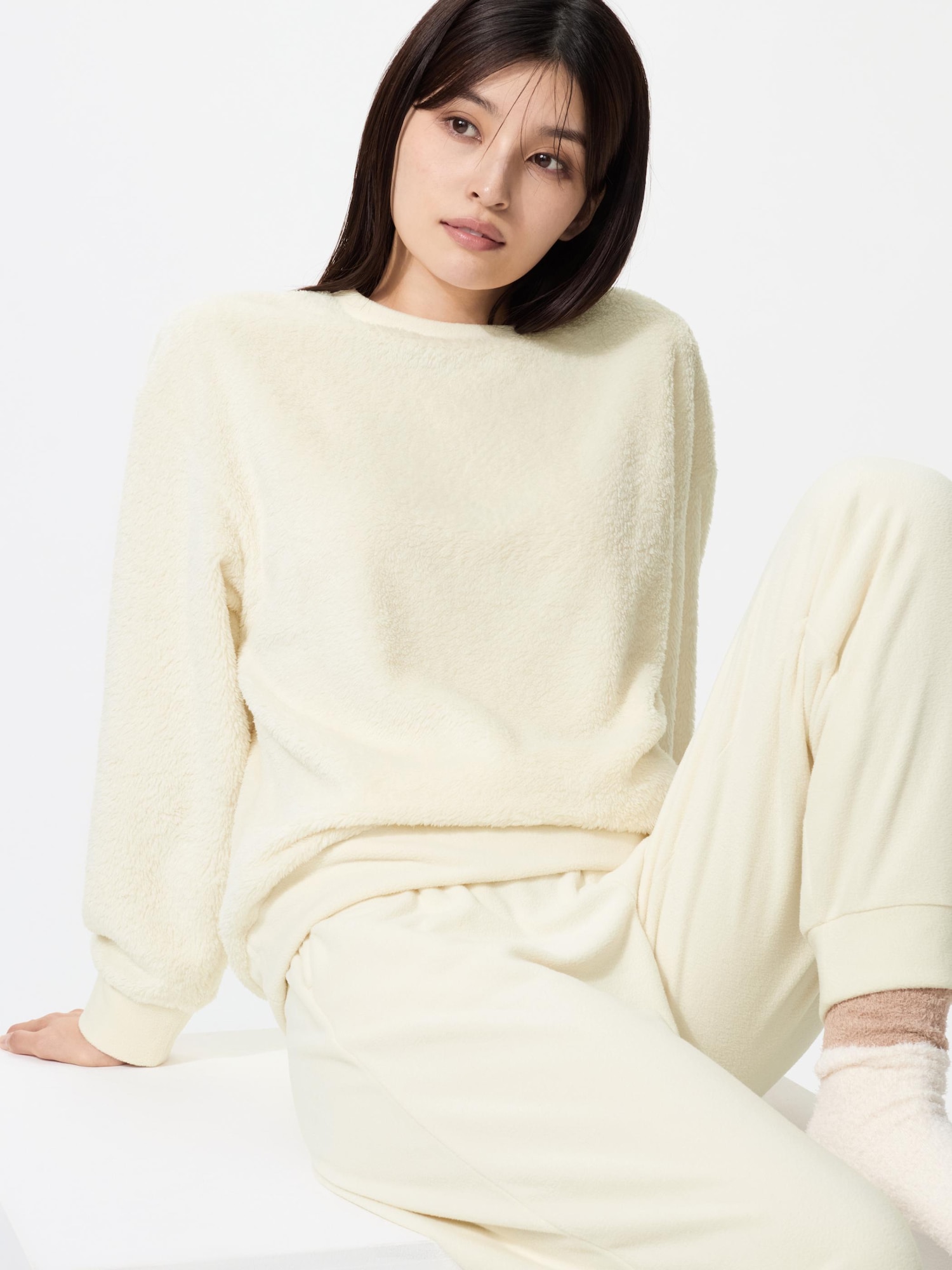 Пушистый флисовый набор — UNIQLO