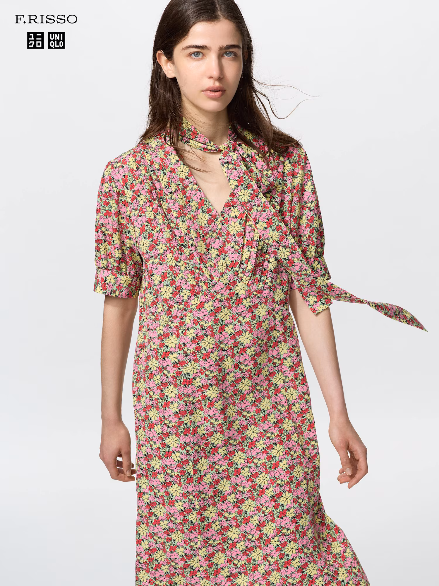 Платье с бантом — UNIQLO