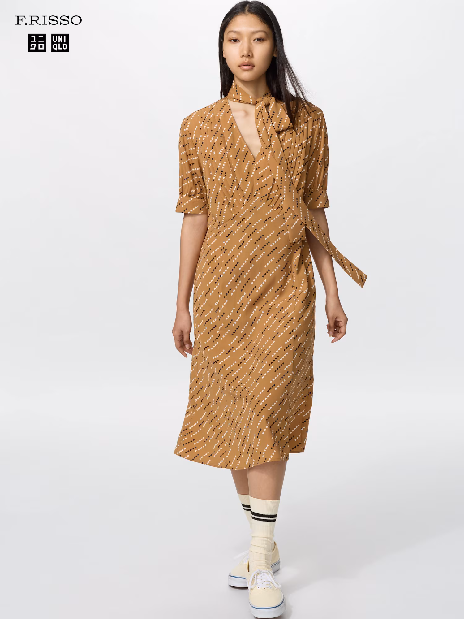 Платье с бантом — UNIQLO