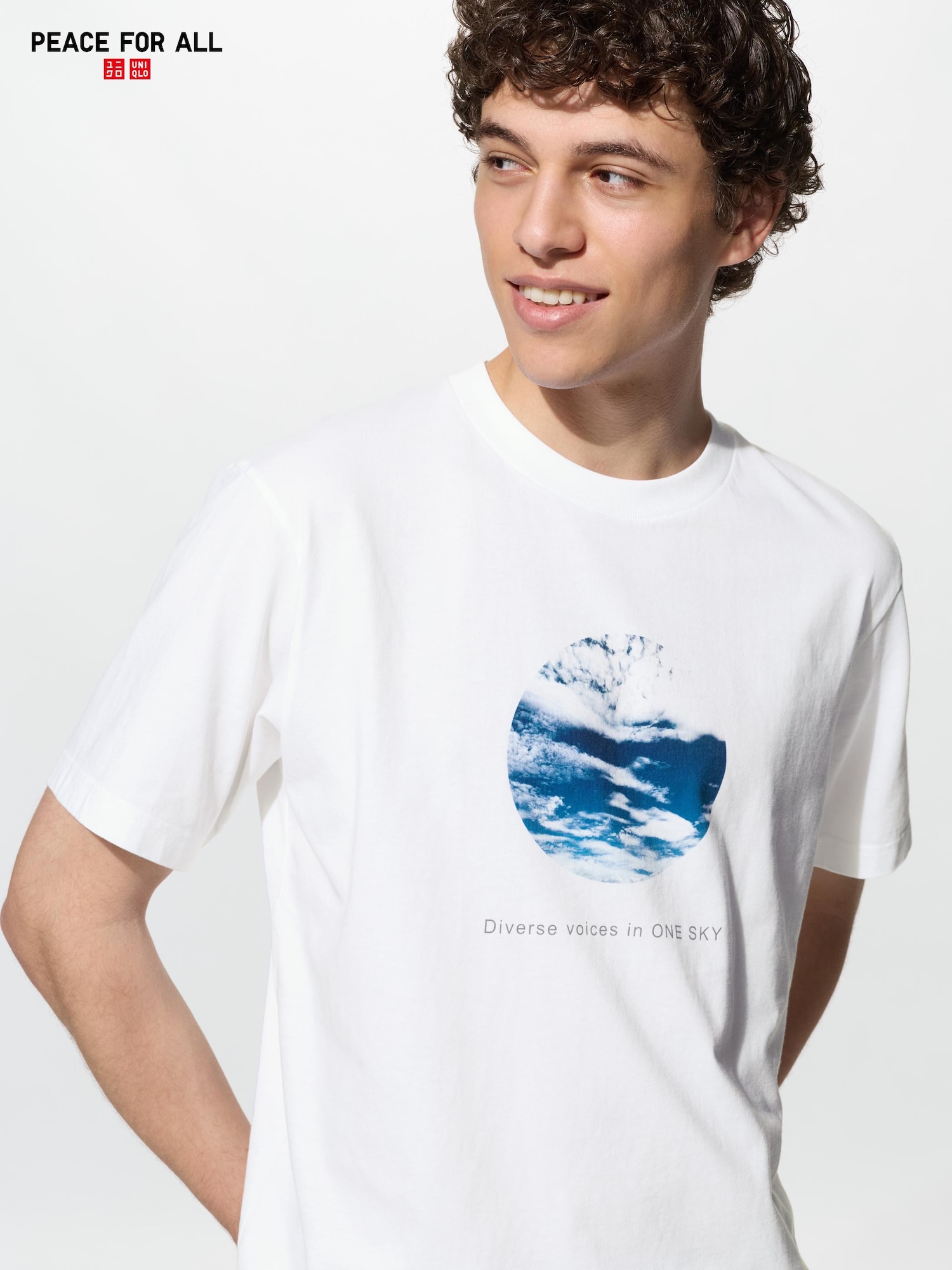 Футболка PEACE FOR ALLT/Сосукэ Фудзимото — UNIQLO