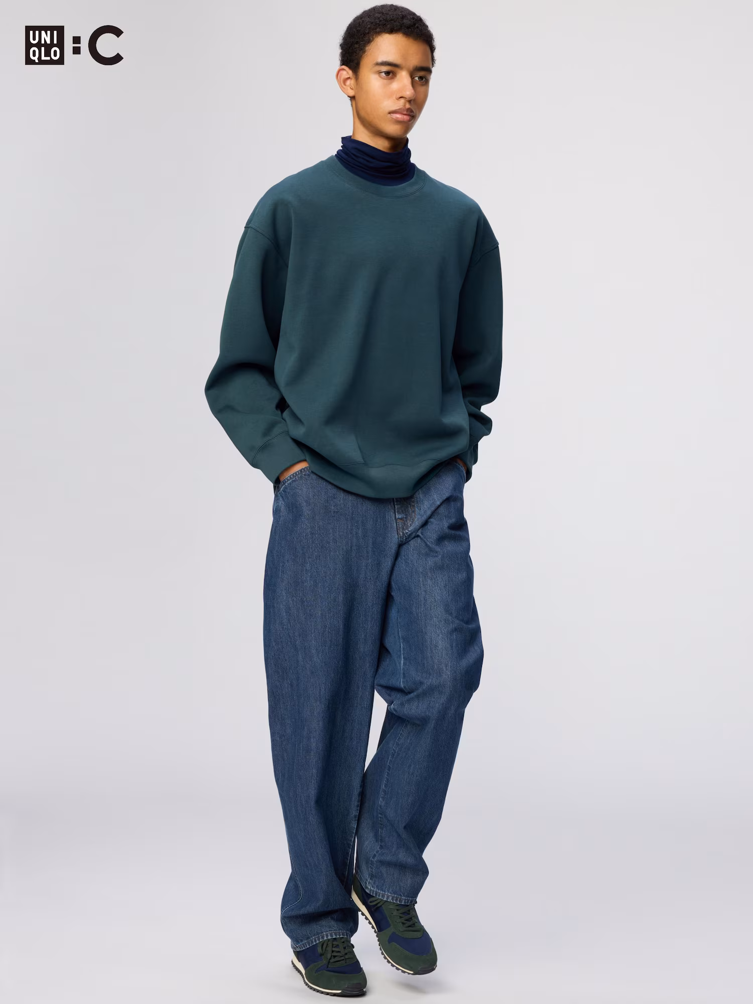 Джинсы бочина удлиненные — UNIQLO