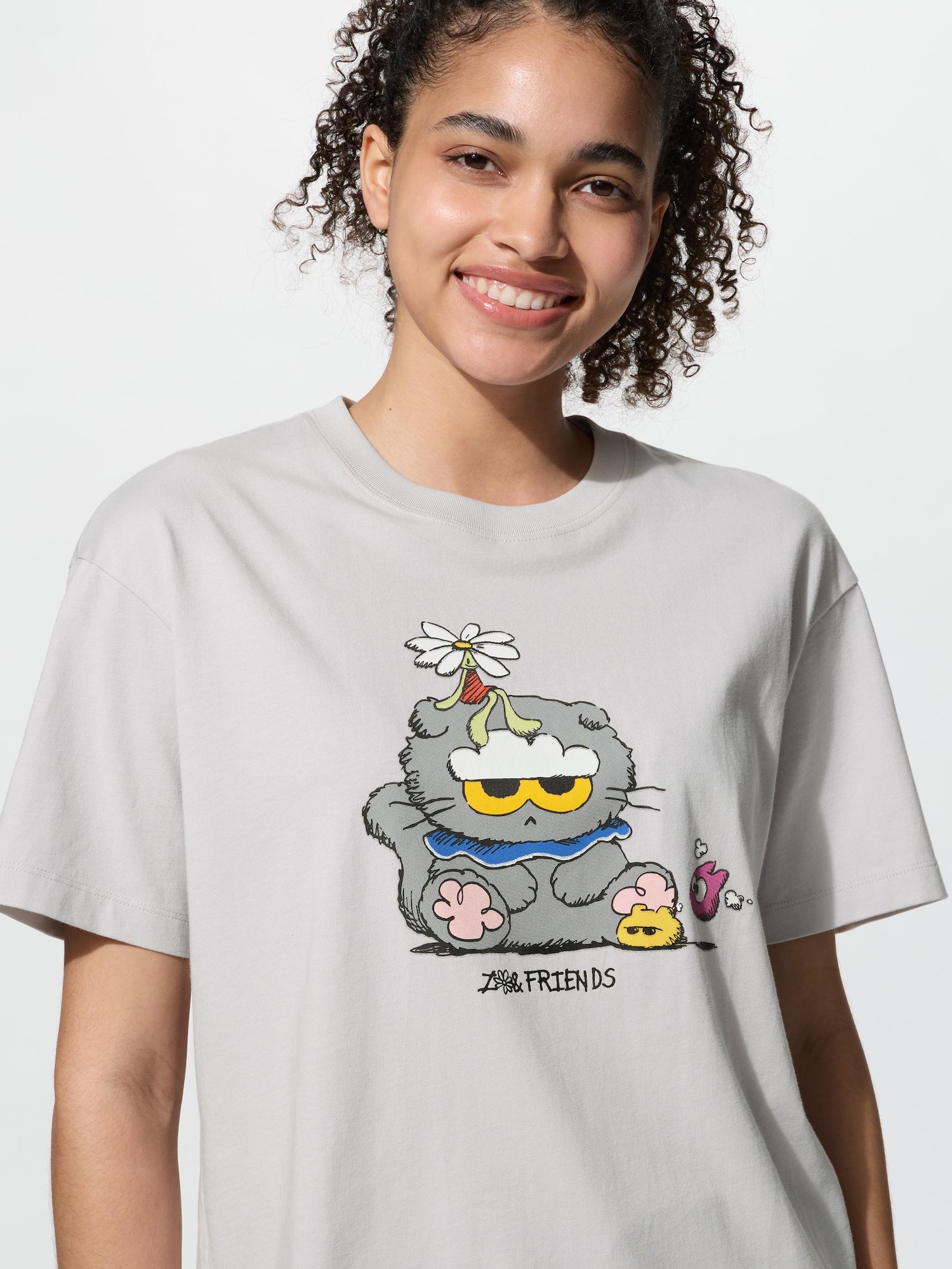 Джоан Фрэндс UT/оверсайз крой — UNIQLO