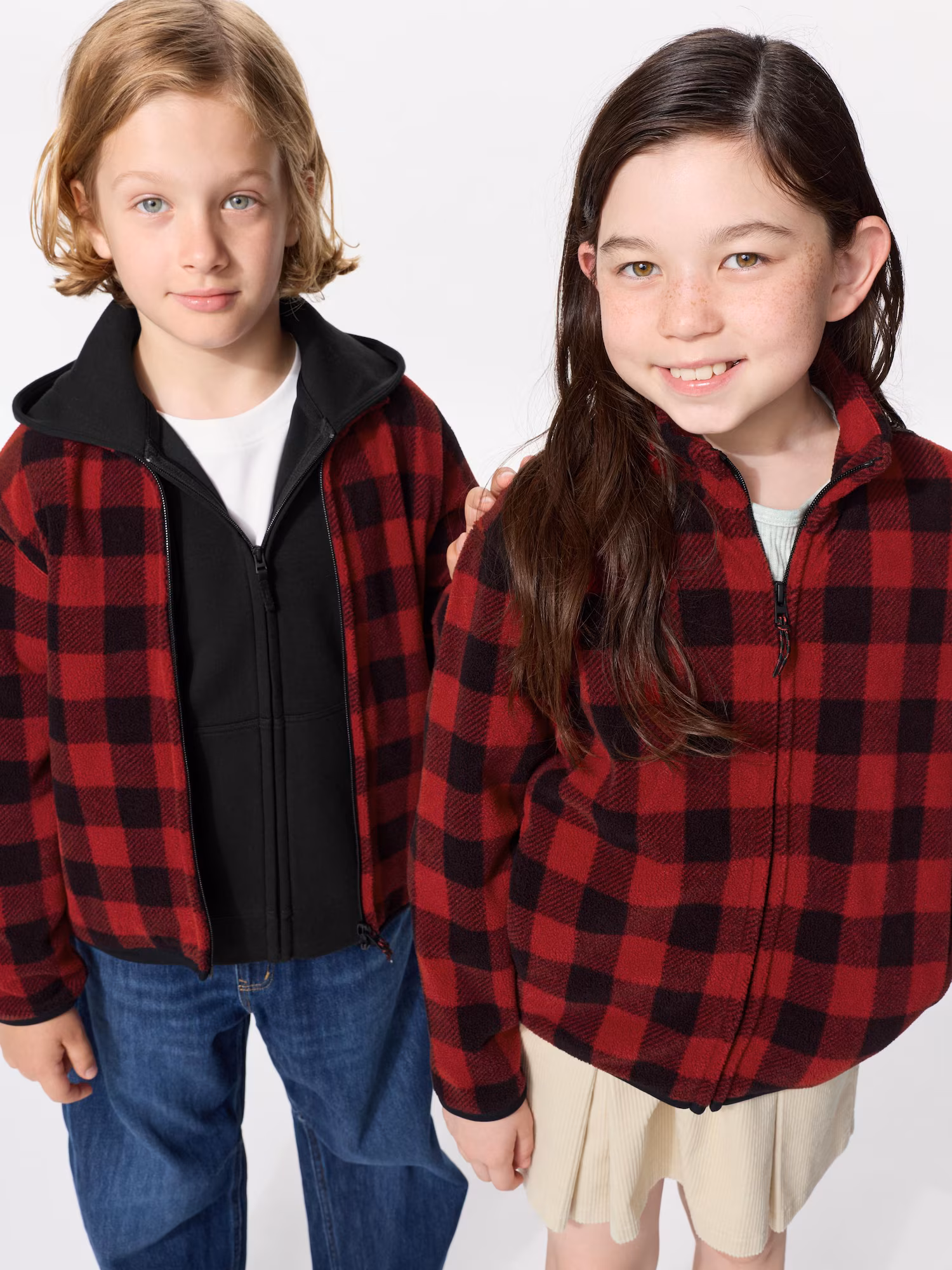 Флисовая куртка на молнии — UNIQLO