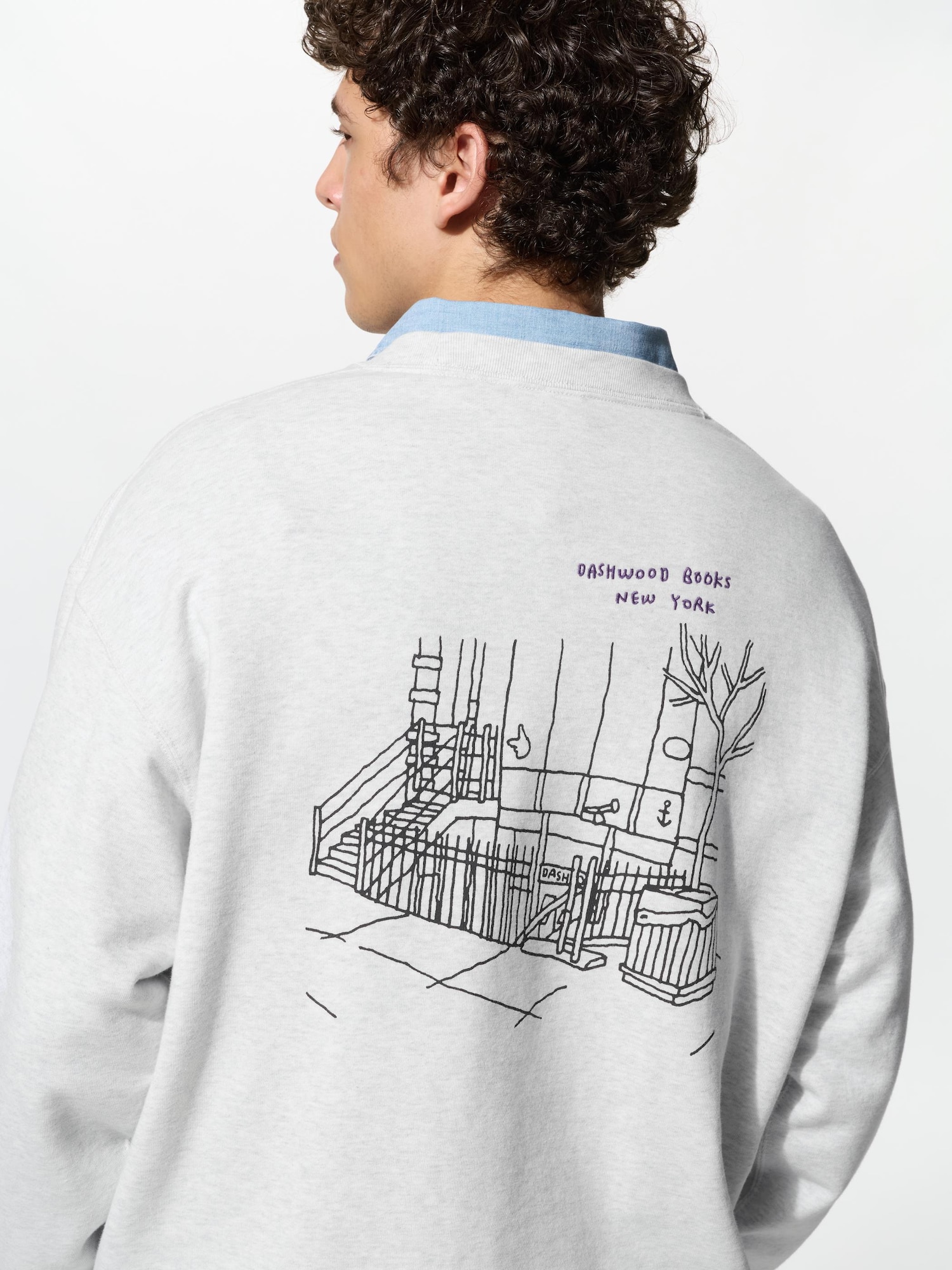 Jason Pollan свитшот — UNIQLO
