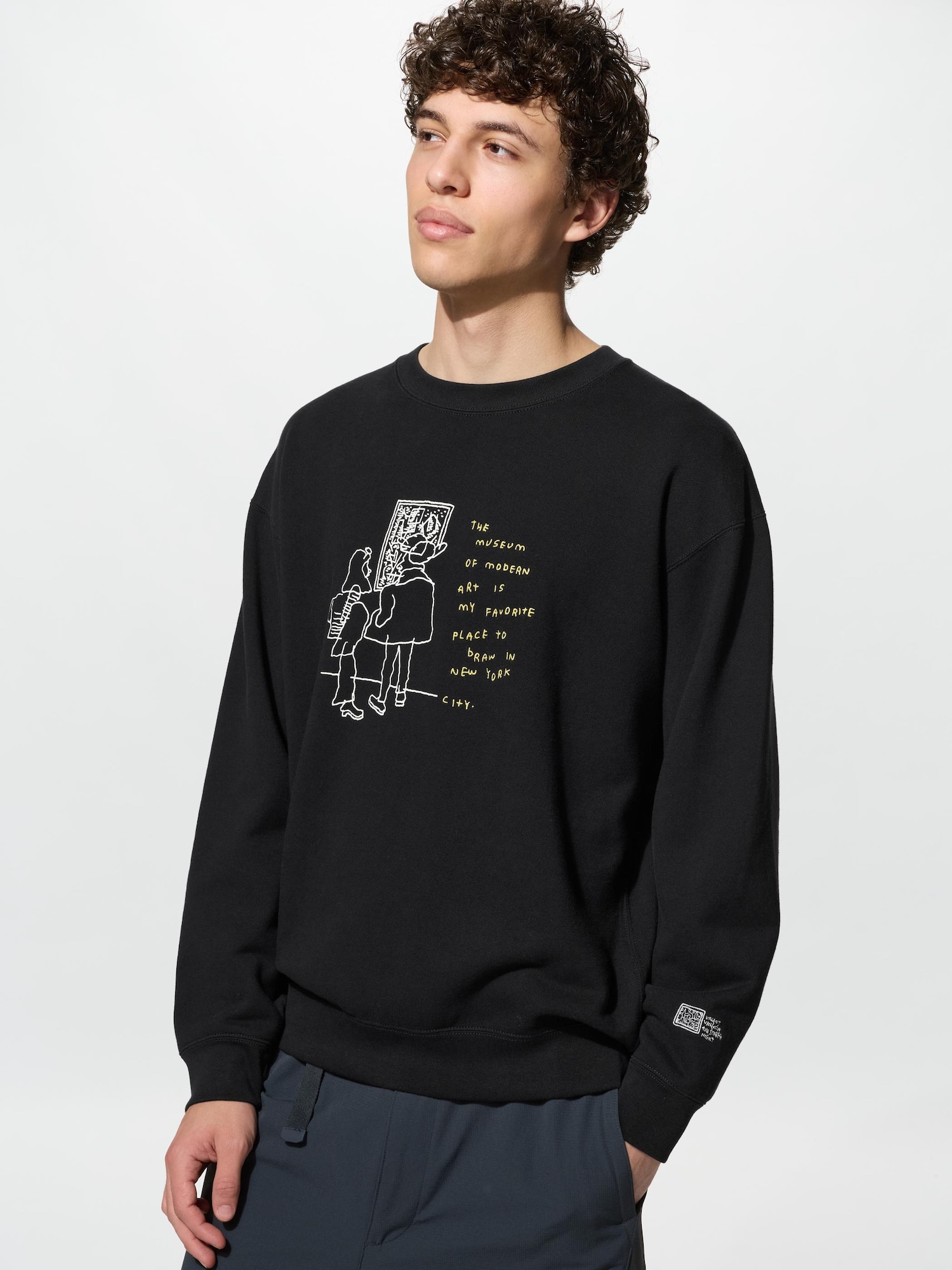 Jason Pollan свитшот — UNIQLO