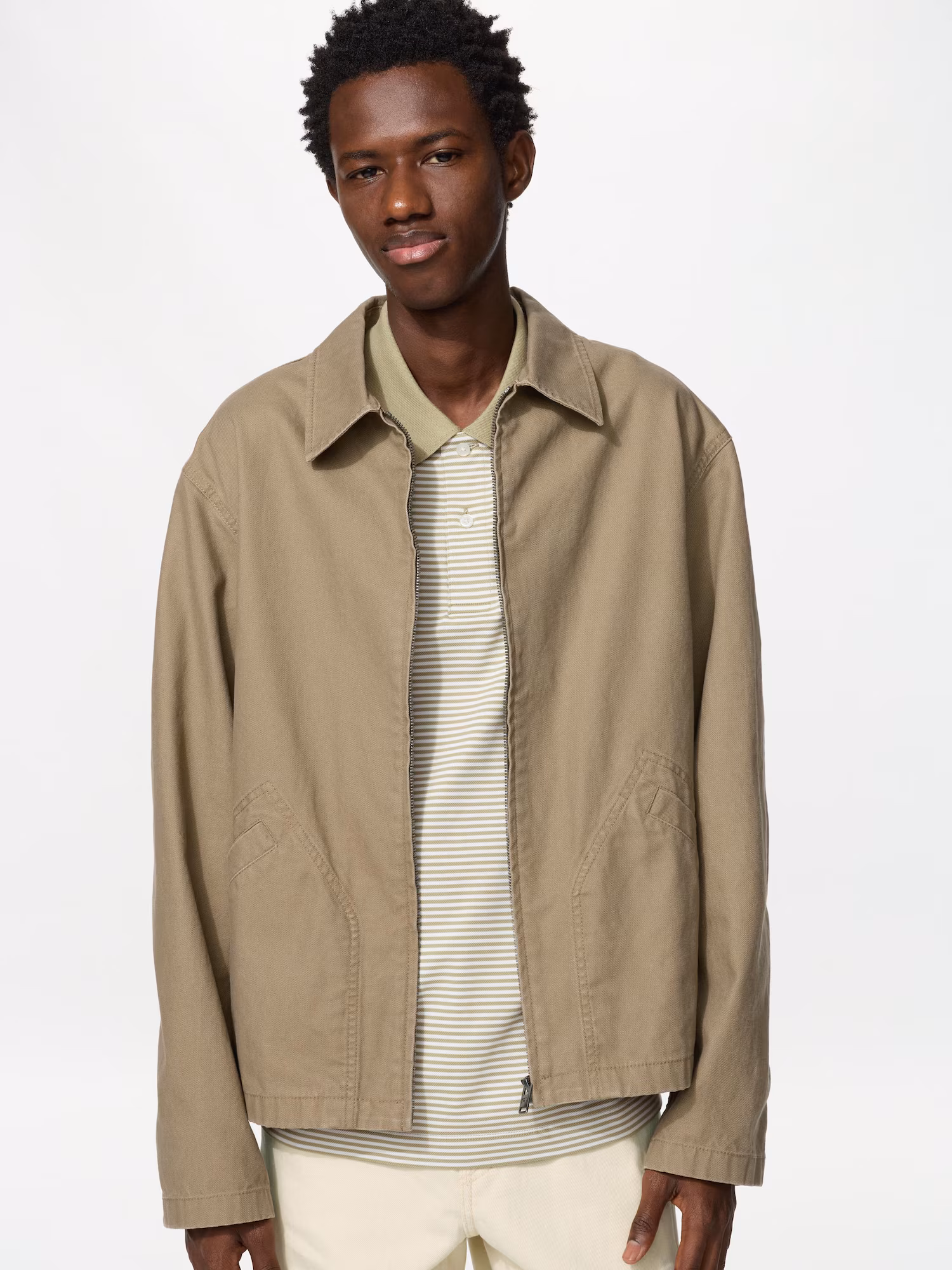Блузон на молнии — UNIQLO