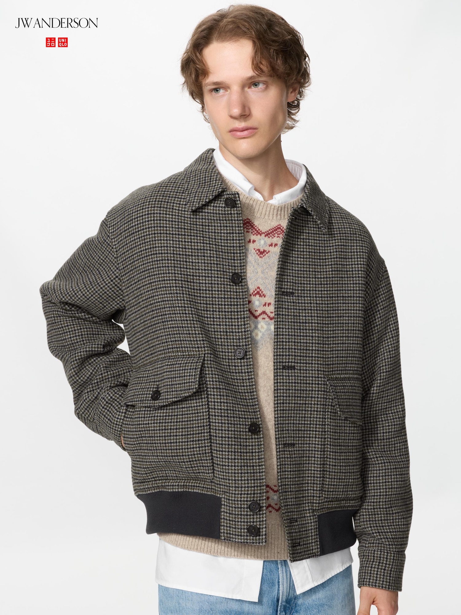 Короткий бомбер — UNIQLO