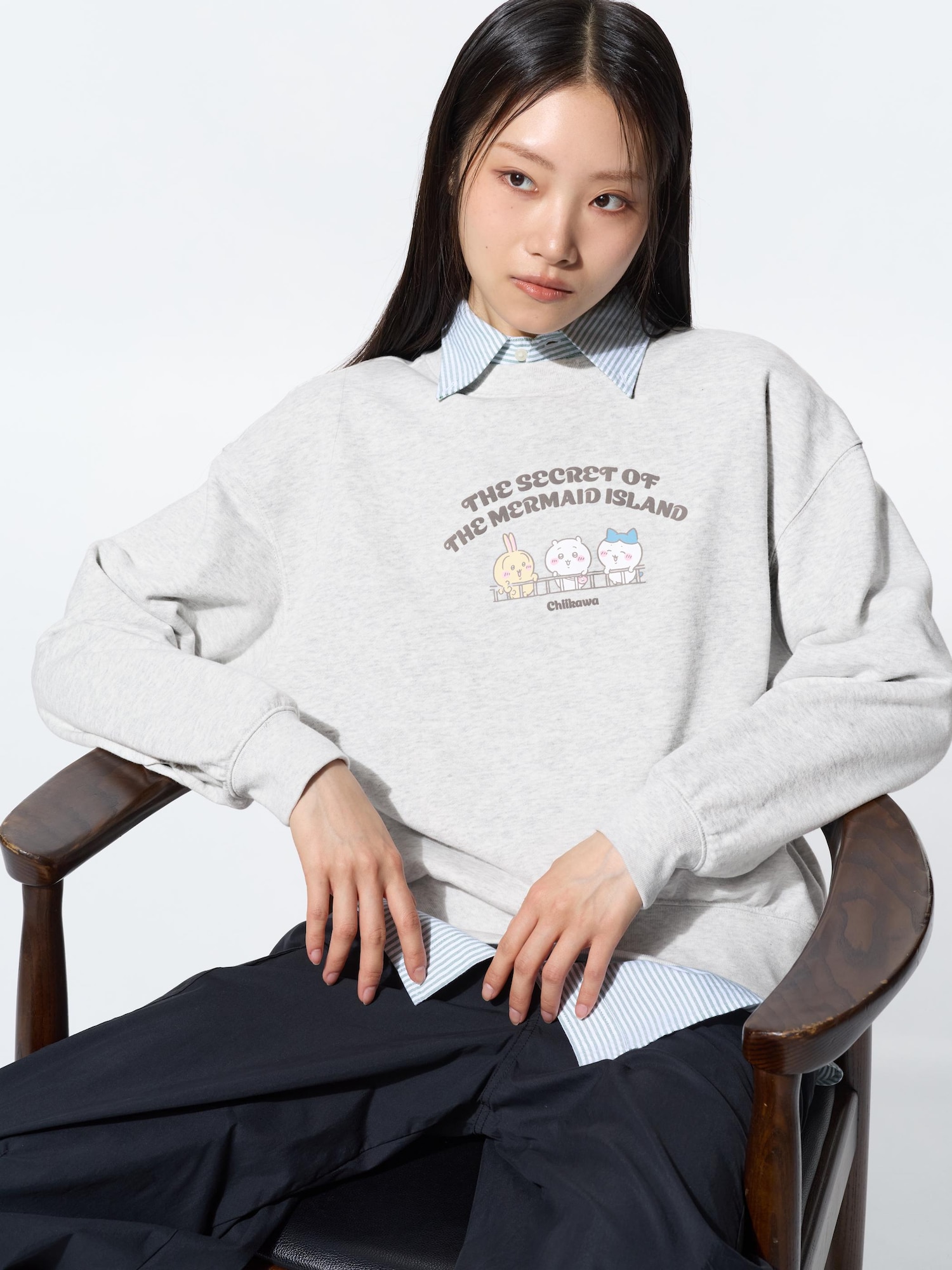 Свитшот Chiikawa — UNIQLO