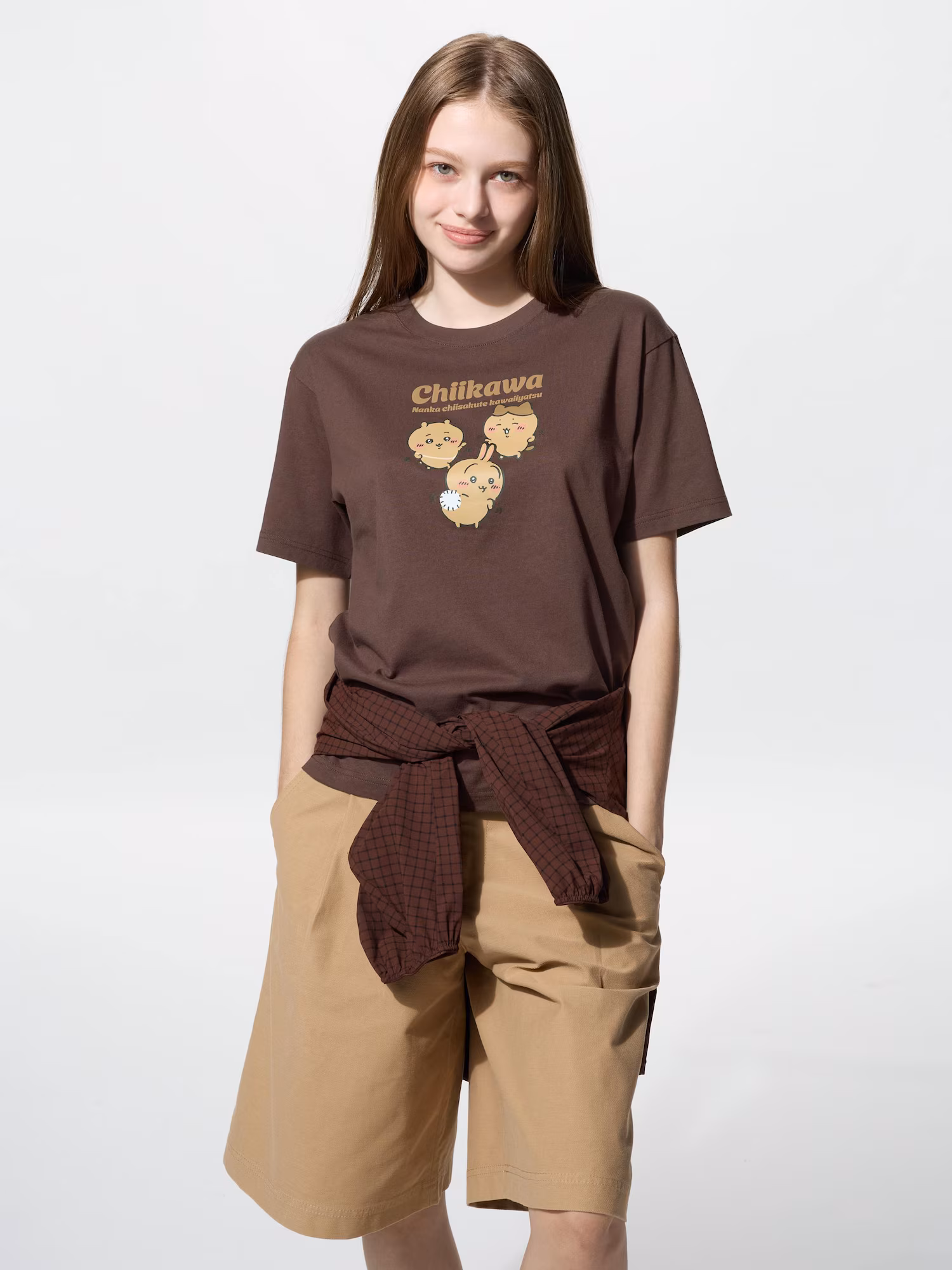 Футболка Chiikawa UT релаксированного кроя — UNIQLO