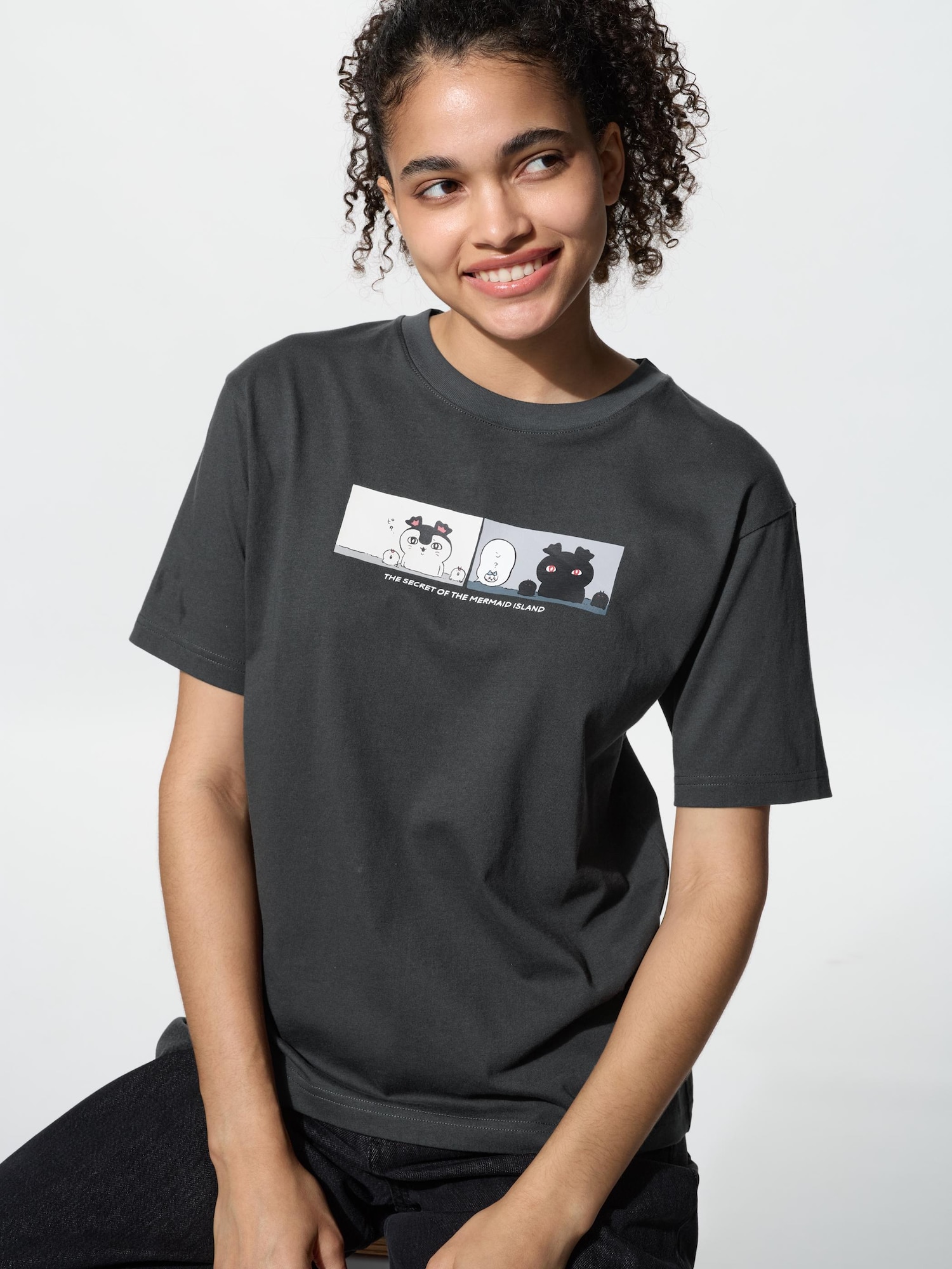Футболка Chiikawa UT релаксированного кроя — UNIQLO
