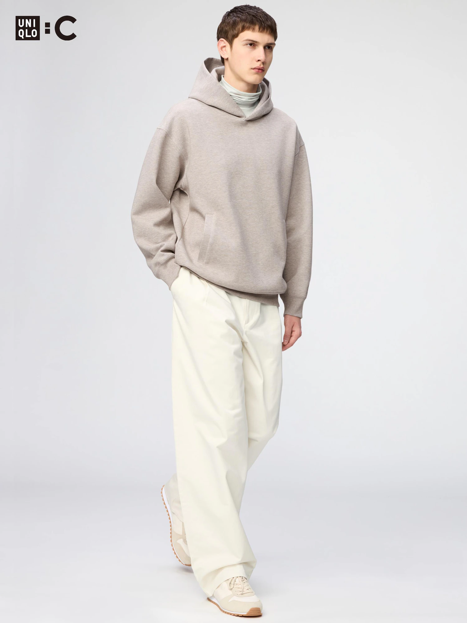 Бочкообразные брюки удлиненные — UNIQLO