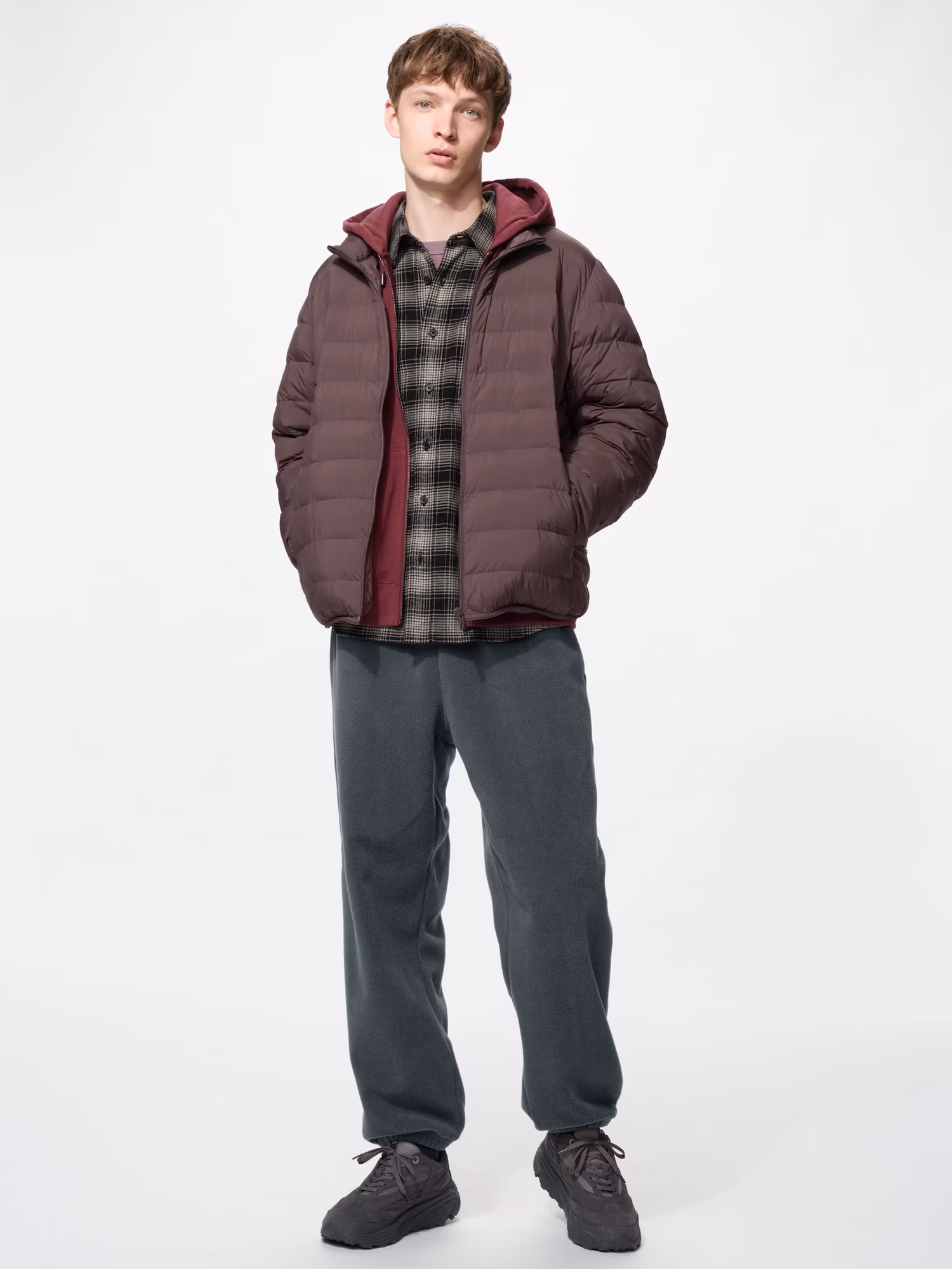 Флисовые брюки-джоггеры — UNIQLO
