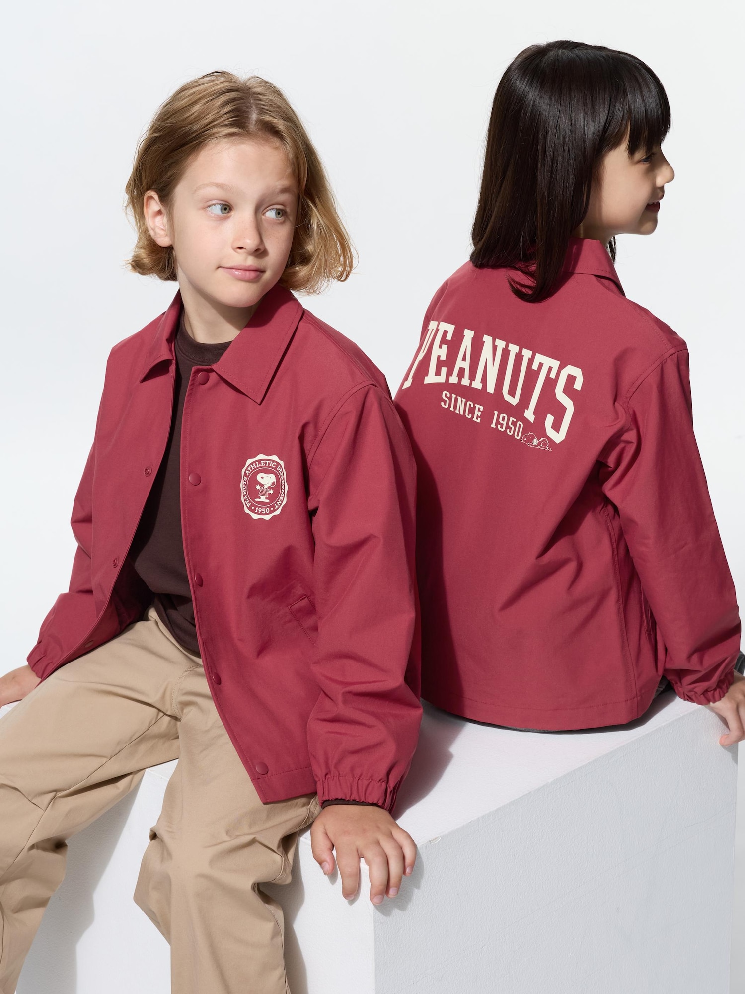 Peanuts тренерский пиджак — UNIQLO