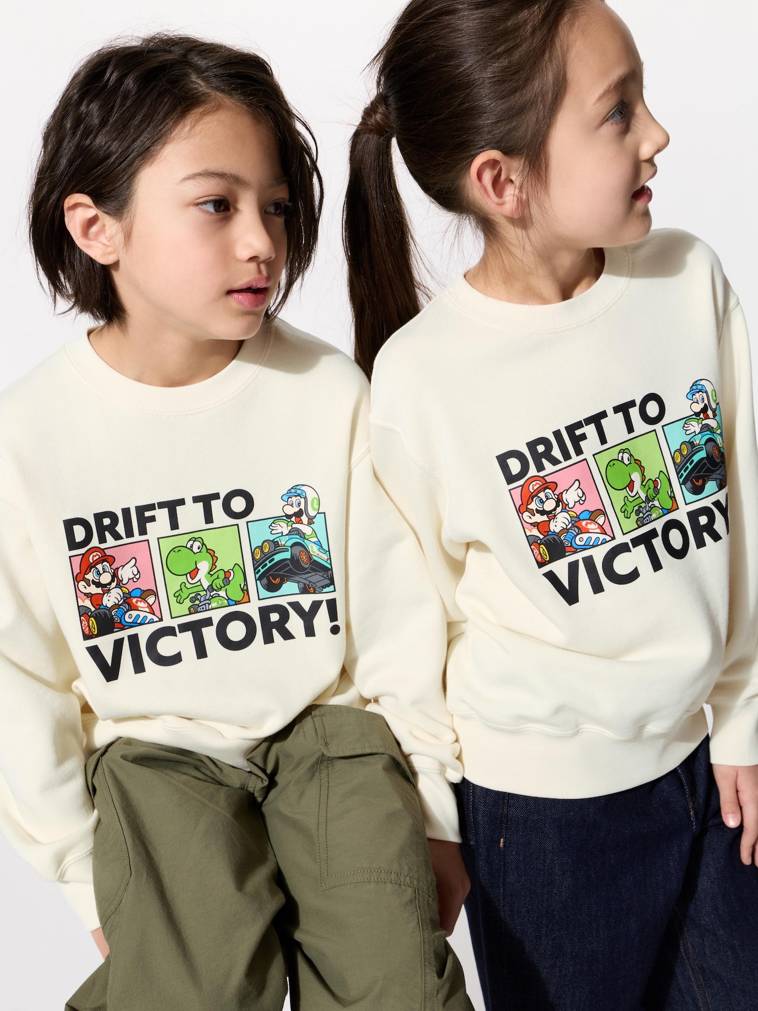 Mario Kart World свитшот — UNIQLO