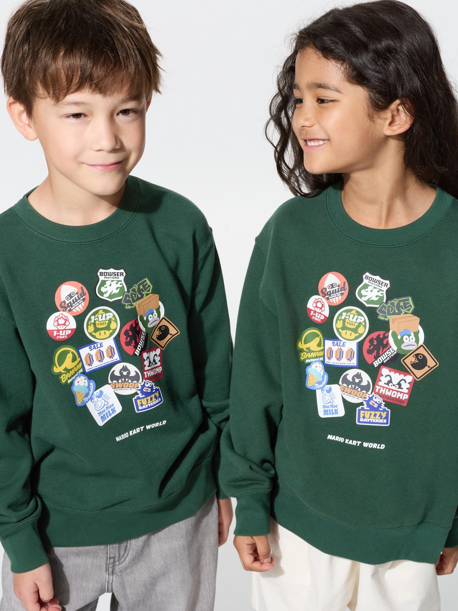 Mario Kart World свитшот — UNIQLO