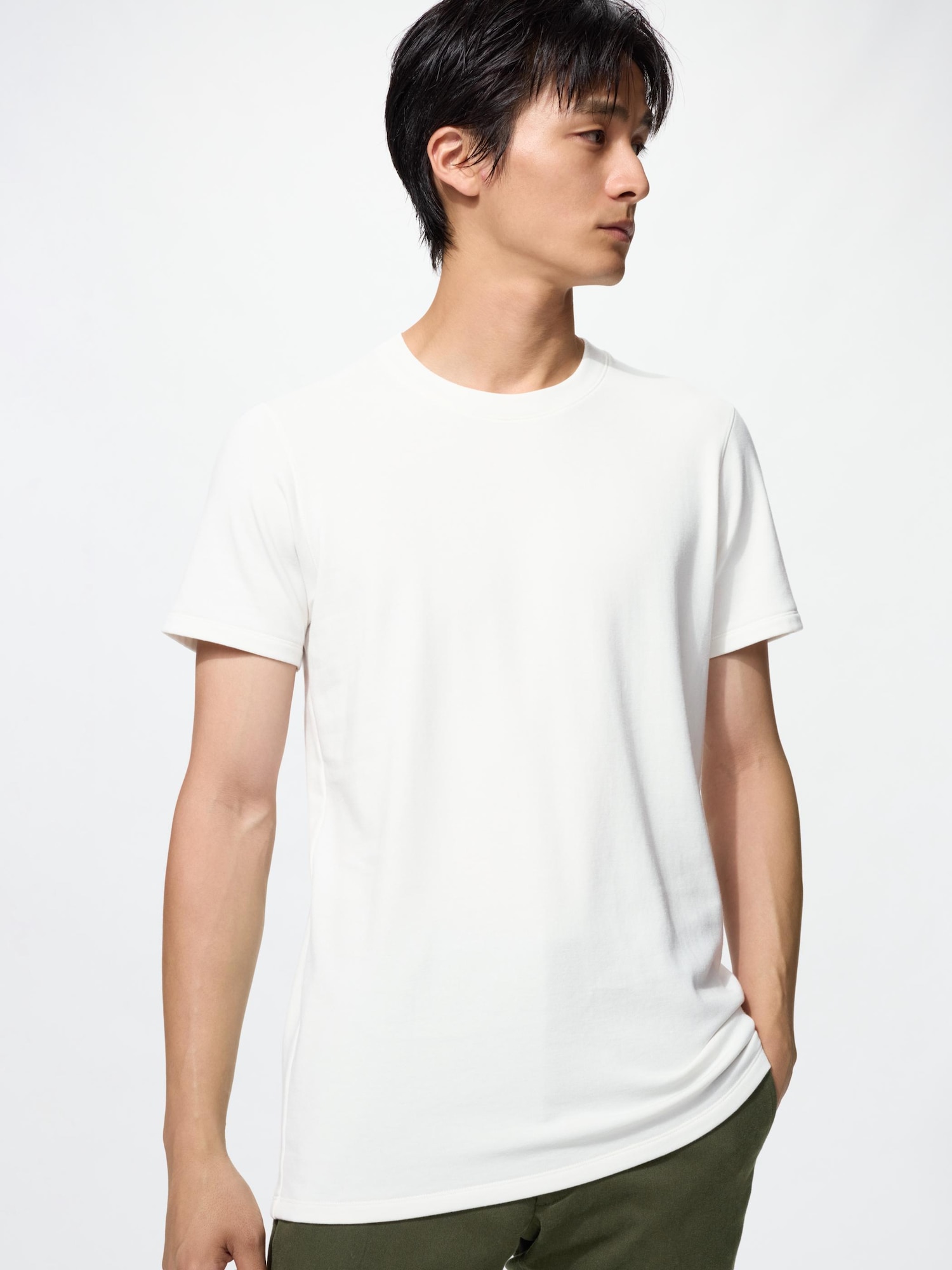 HEATTECH Extra Warm хлопковое термобельё с круглым вырезом — UNIQLO