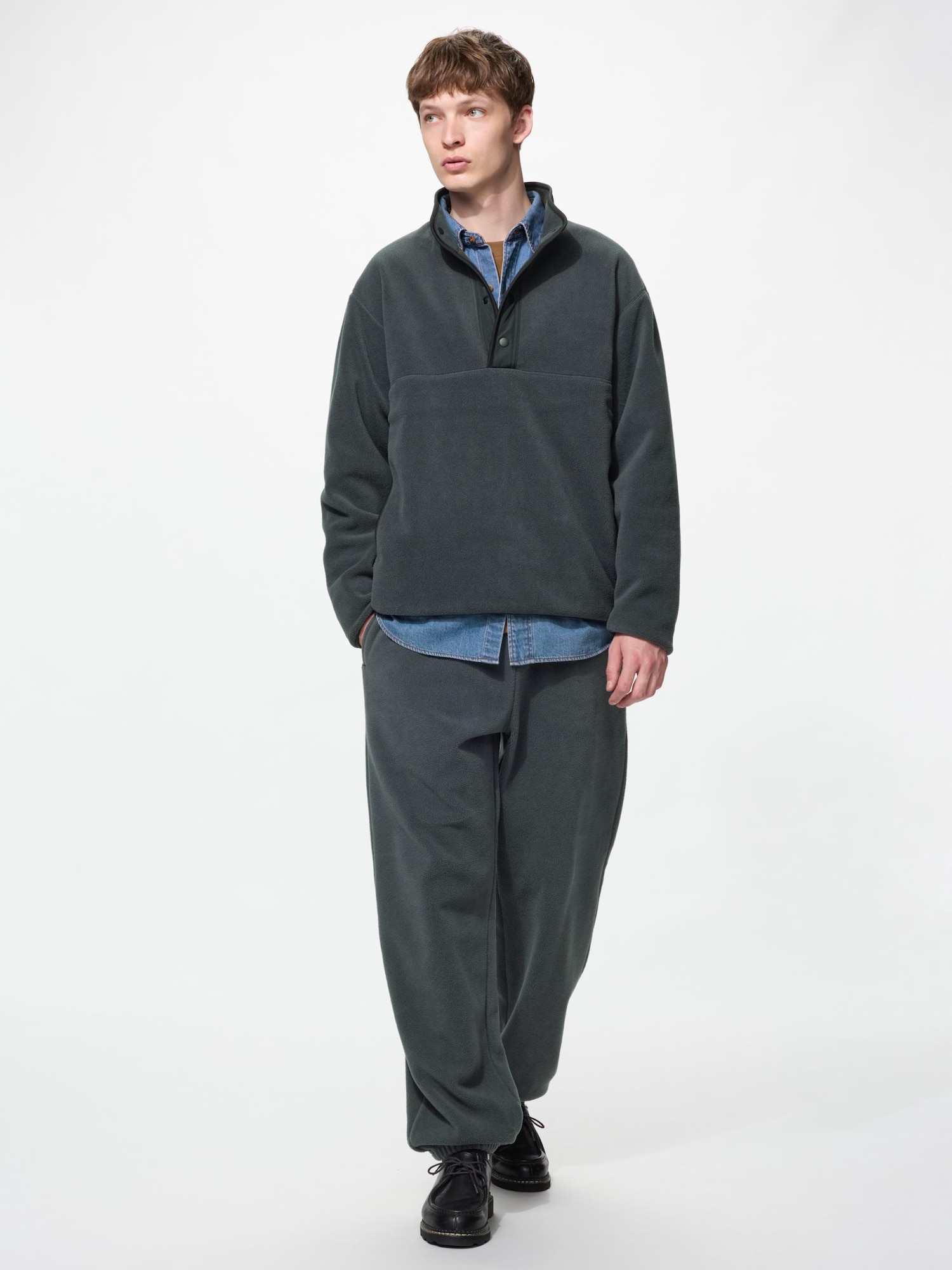 Флисовые джоггеры/длинные — UNIQLO