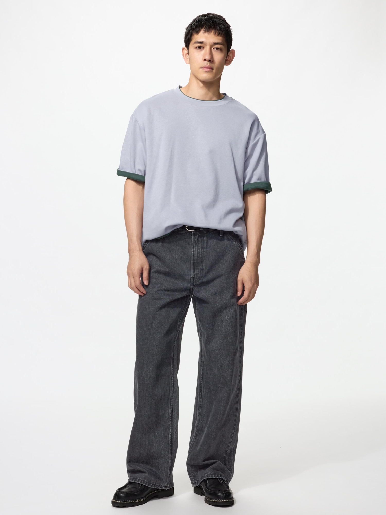 Багги-стрейч джинсы — UNIQLO