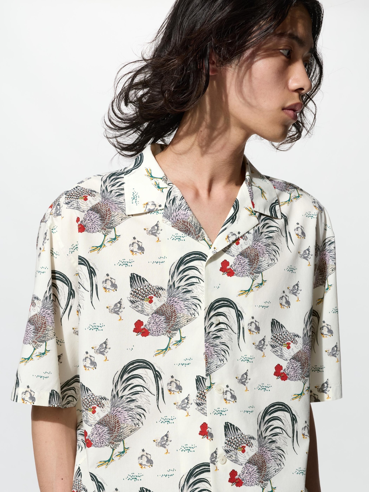 Рубашка открытого воротника/Ито Якучу — UNIQLO