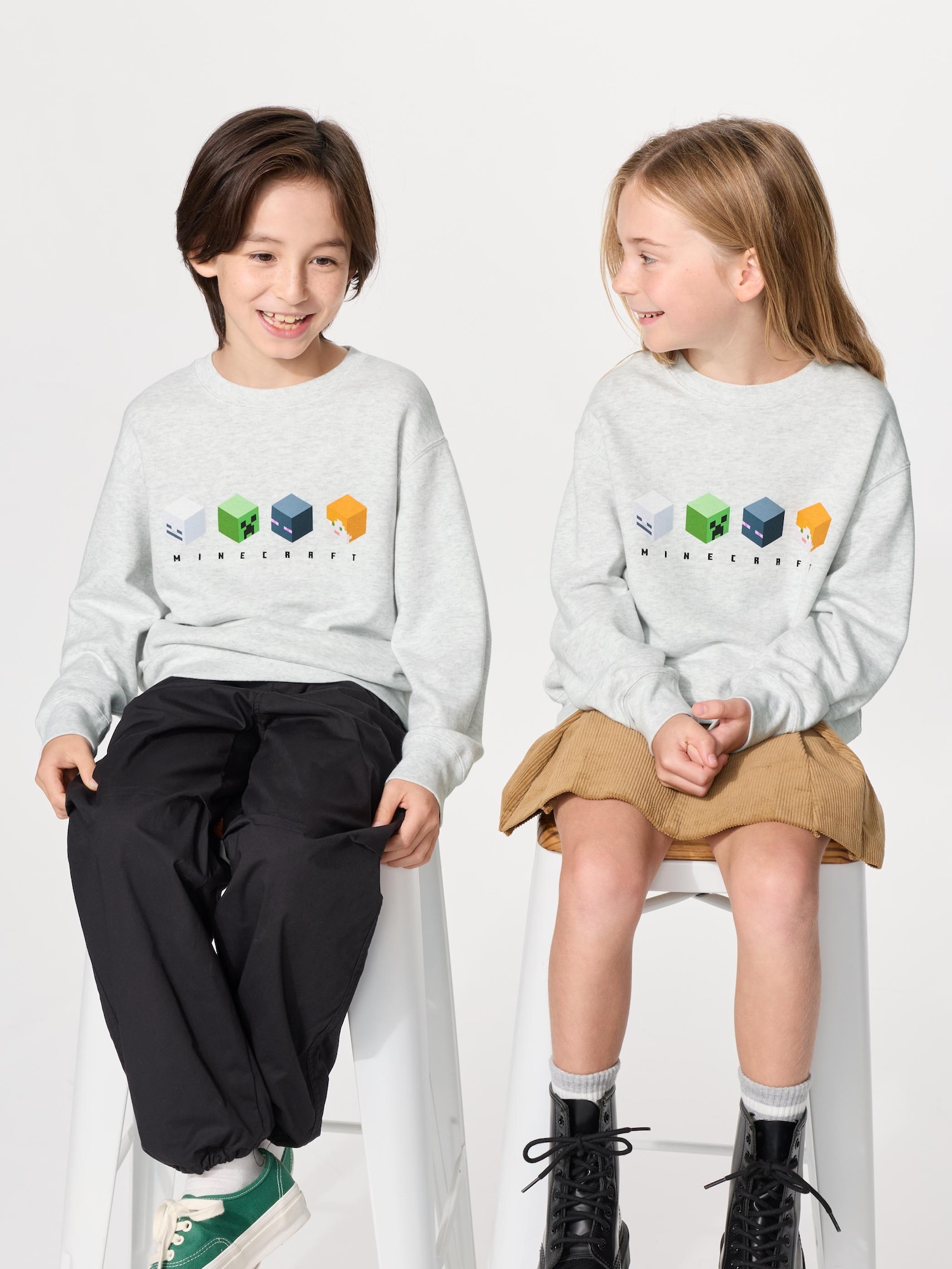 Свитшот Майнкрафт — UNIQLO
