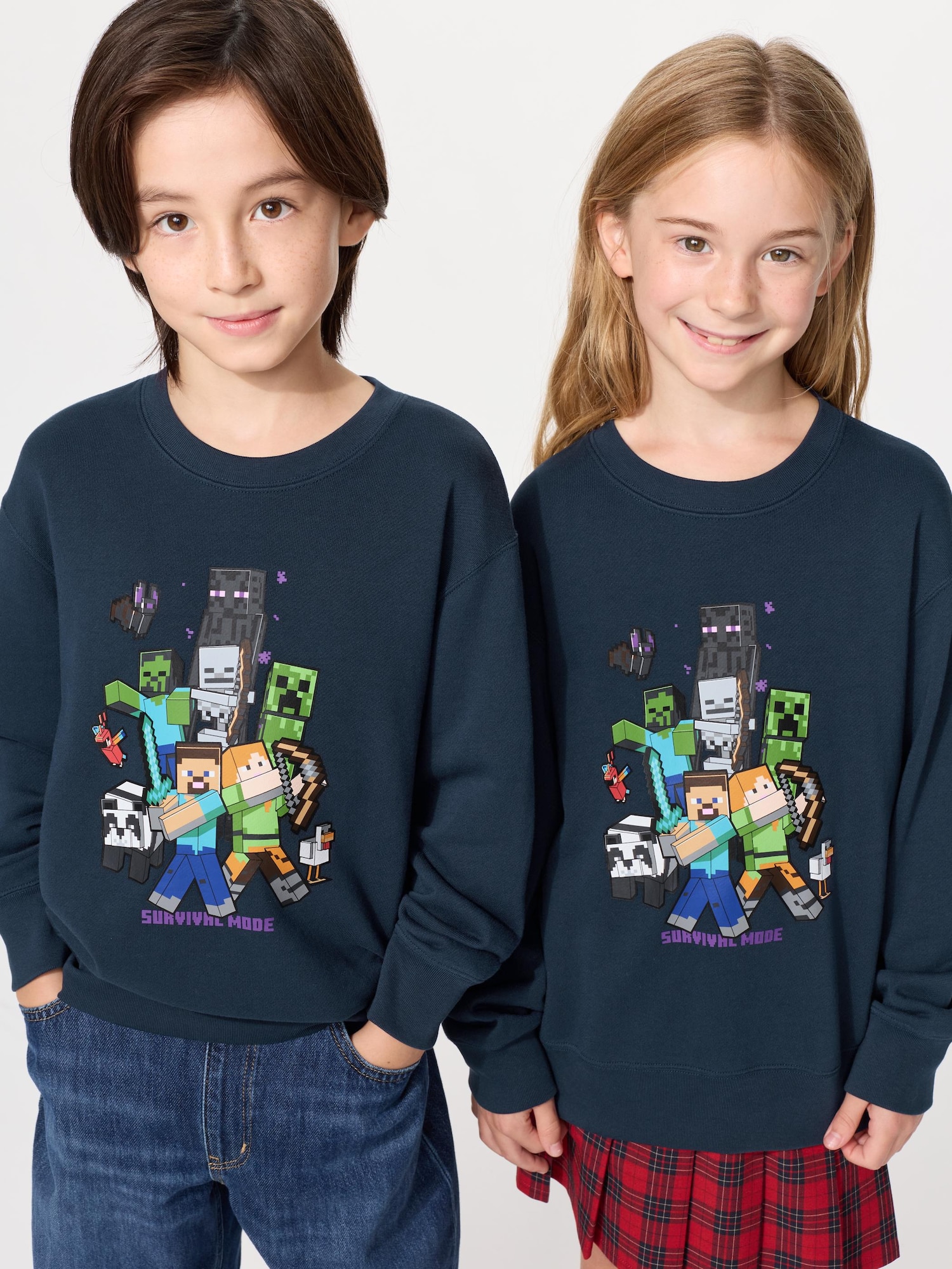 Свитшот Майнкрафт — UNIQLO