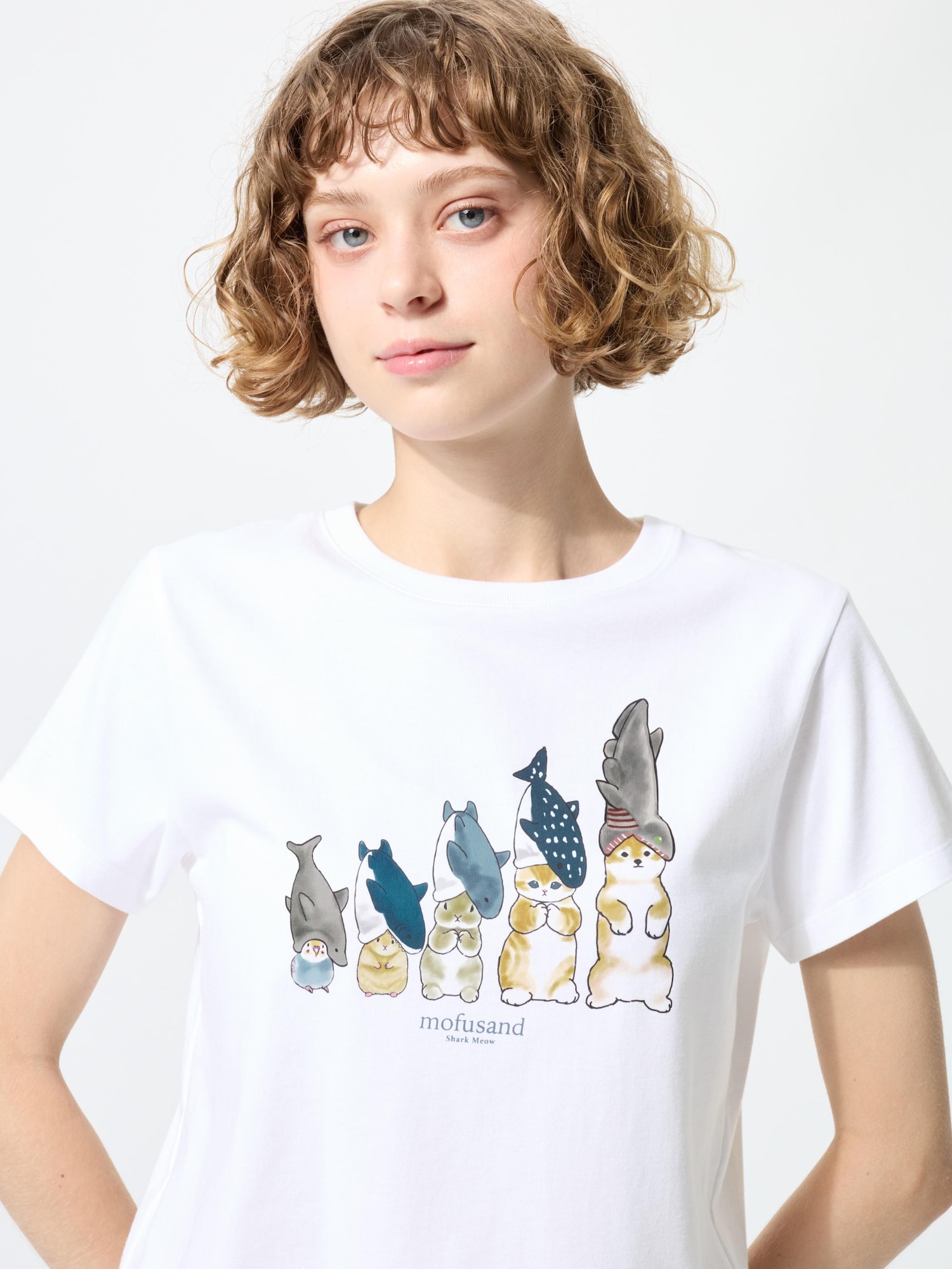 mofusand UT короткая — UNIQLO