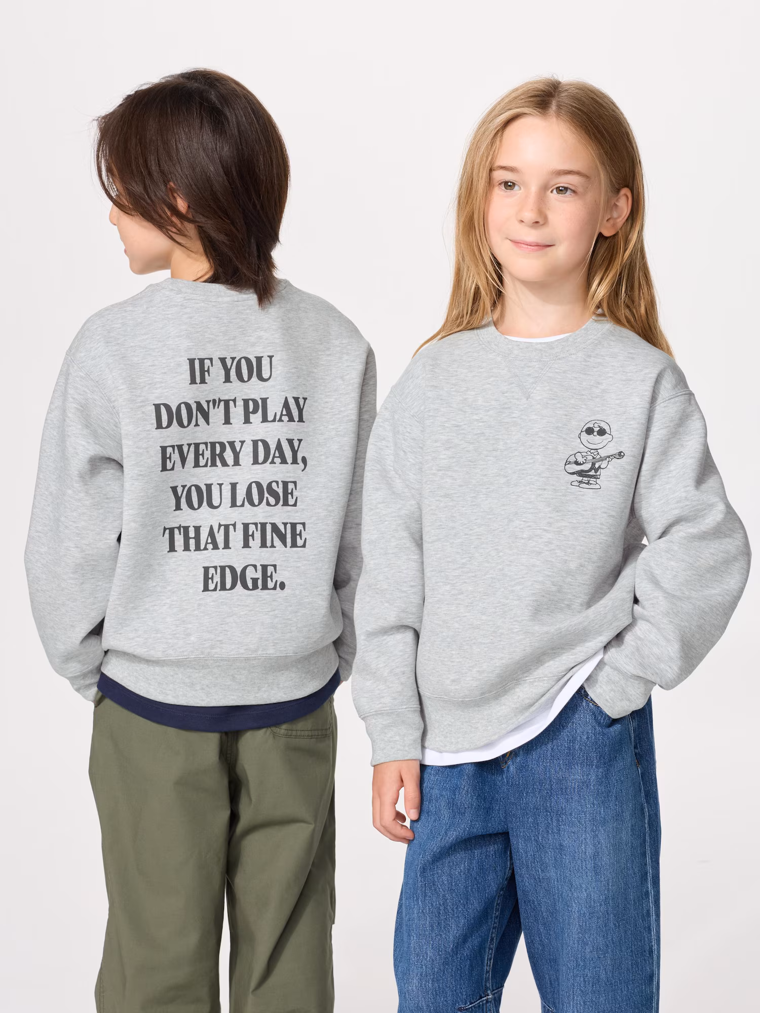 Пинатс сухой свитшот — UNIQLO