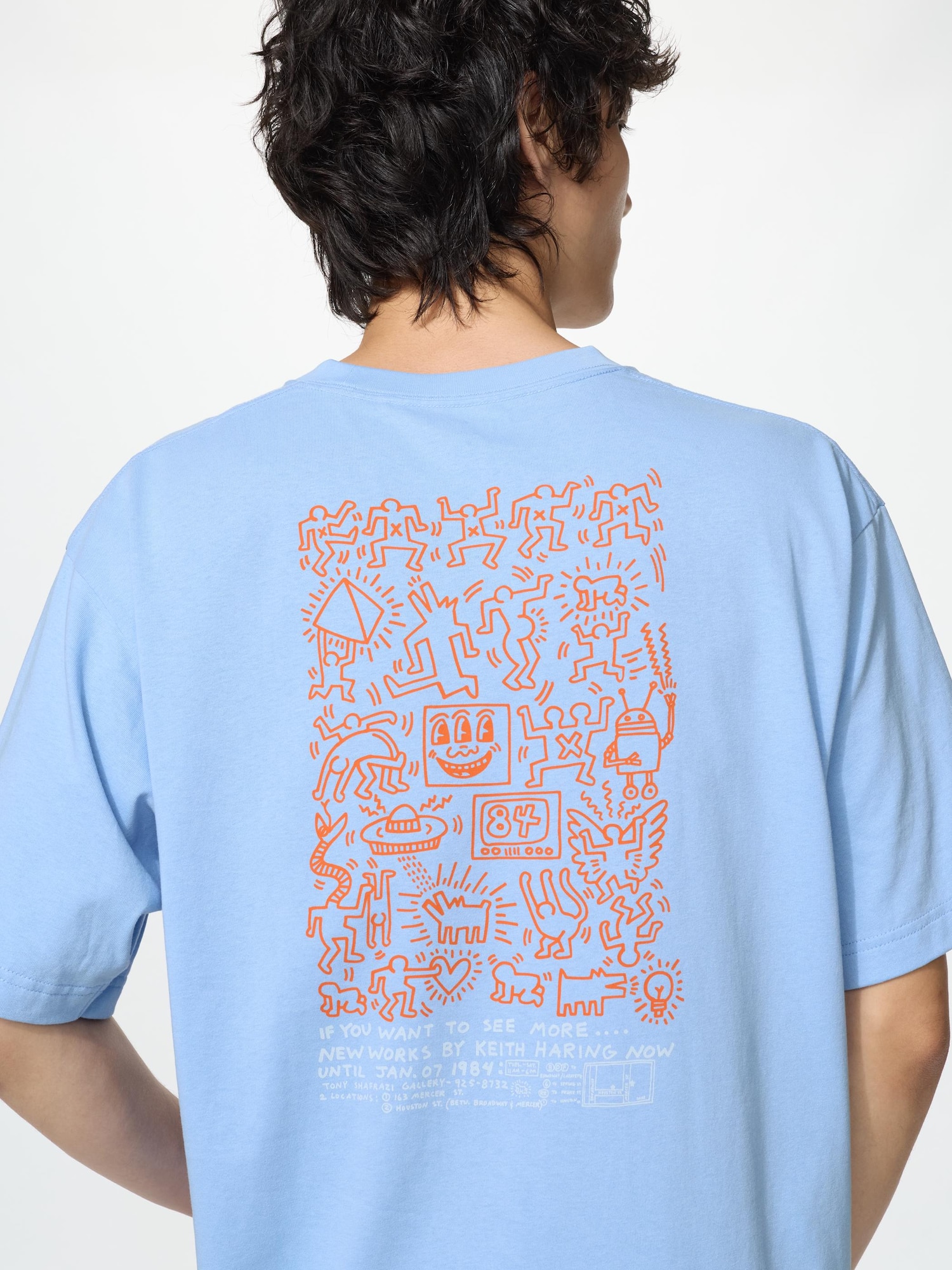 Кит Харинг UT/релаксфит — UNIQLO